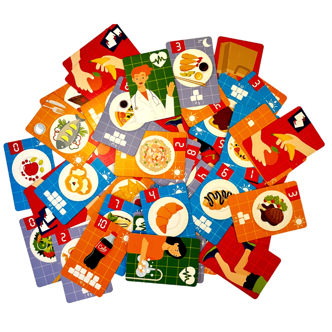 JUEGO DE CARTAS - ¿DEMASIADO AZÚCAR?
