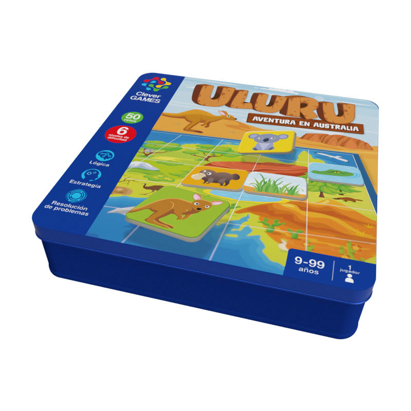 JUEGOS INTELIGENTES ULURU CAJA METÁLICA