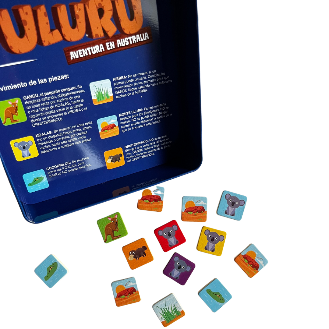 JUEGOS INTELIGENTES ULURU CAJA METÁLICA