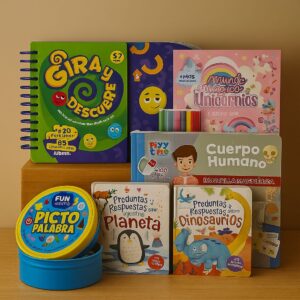 Pack juegos educativos Bebes 6-7 años