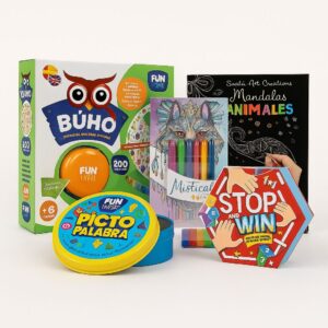 Pack juegos educativos Bebes 8-9 años
